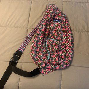 Kavu Rope Sling Bag - Pink Flamingo